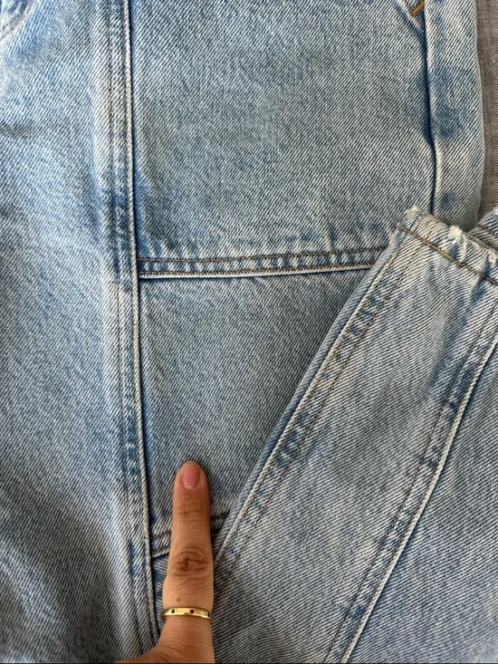 AGOLDE Light Blue Straight-Leg Cooper Jeans - Picture 6 of 6